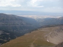 Last 1.5mi of open bald trail from the summit