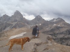 Clay and Hunter at the peak of Table Mountain