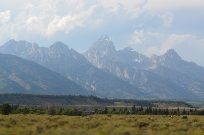 Tetons from the Park Road