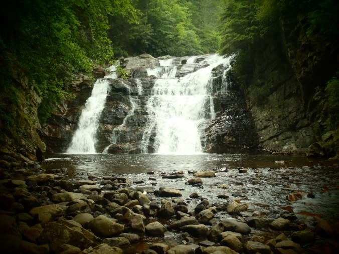 Laurel Falls with an artistic touch. Turned out alright!