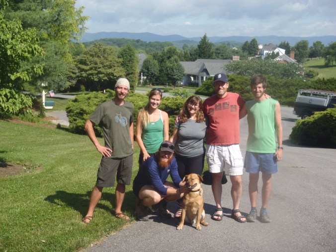 Fern Gully, Hunter & The Fat Kids, Turtle and the ultimate trail angels, Rob and Beth