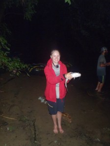 Chubby Bunny even landed a fish... with a little assistance!