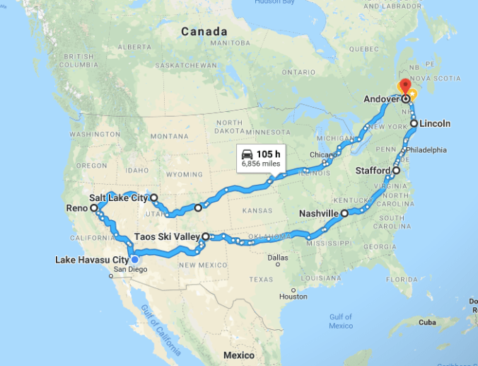 Shakedown Route - 2019