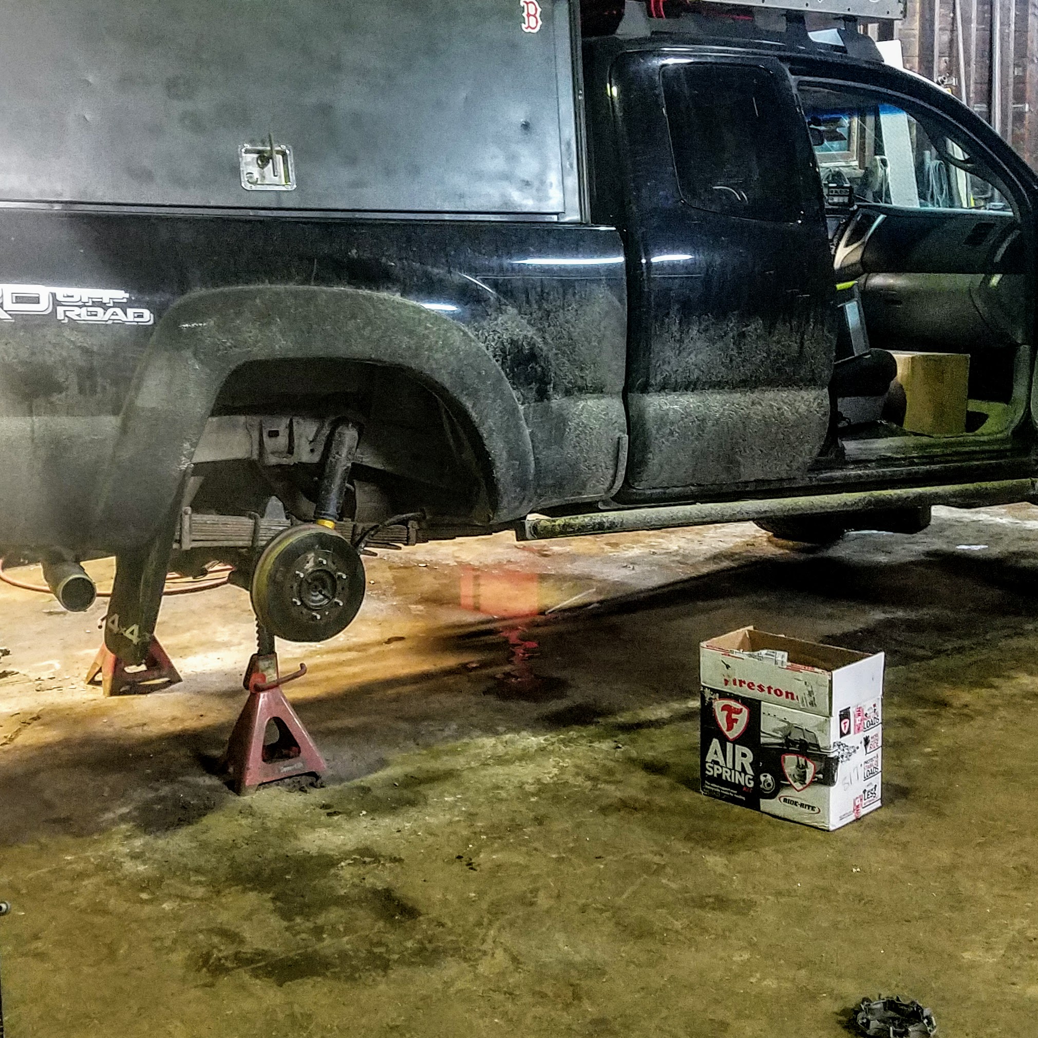 Suspension install overlanding toyota tacoma